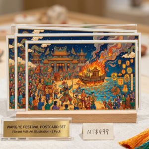 Festival Illustration Postcards