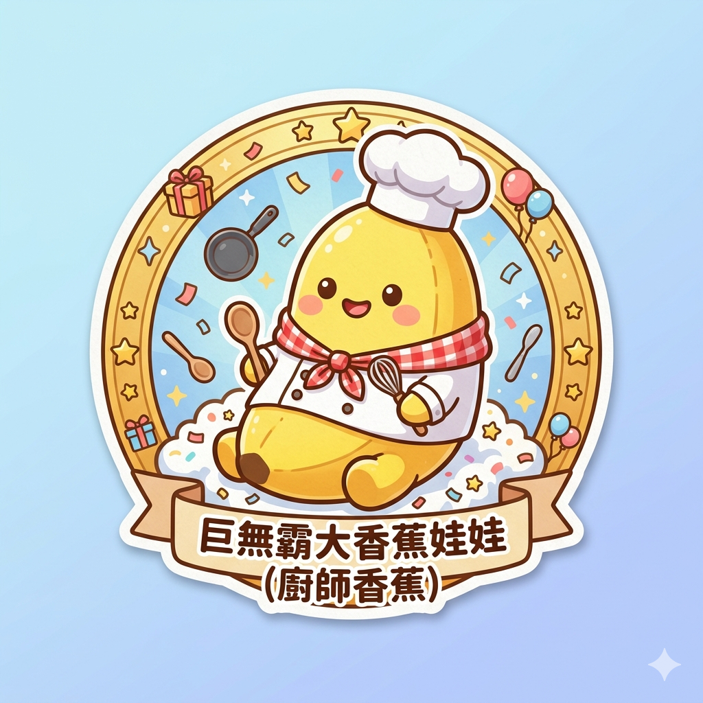 巨無霸大香蕉娃娃